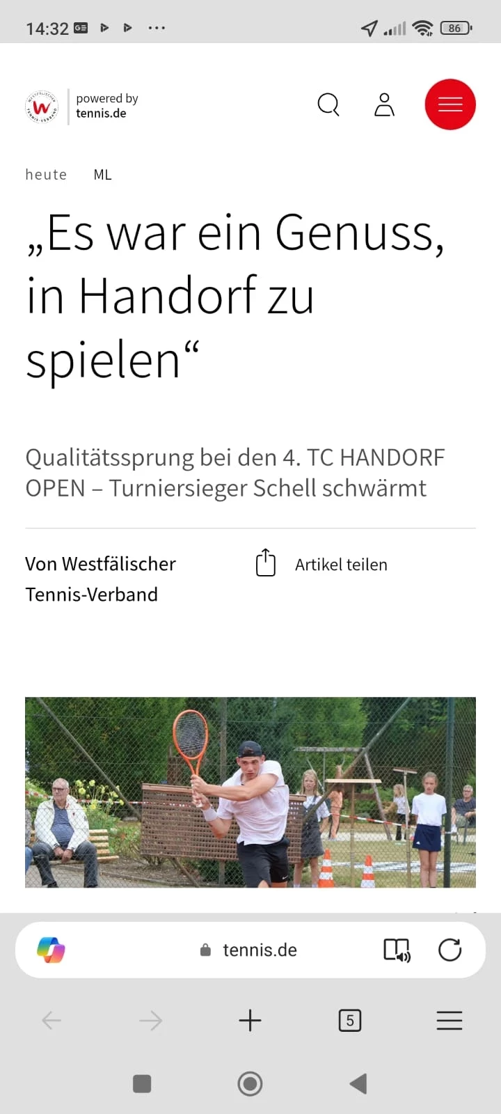 Fazit zum Tennisturnier 2025 Fazit zum Tennisturnier 2025